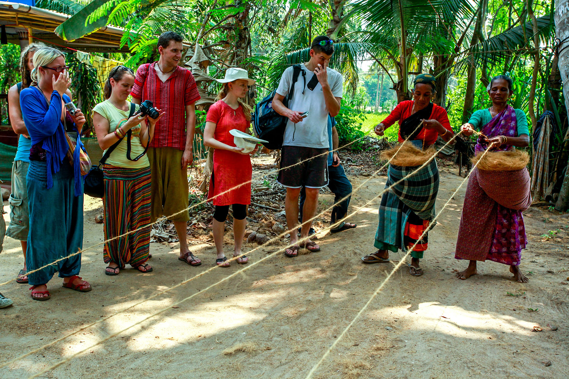 Rope Making, Kumarakom Kerala