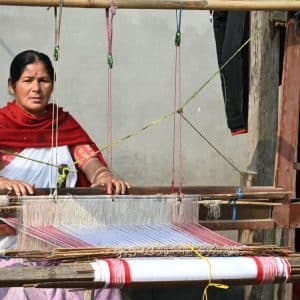 Crafting Elegance: Unraveling the Artistry of Muga-Paat-Eri Silk Weavers in Sualkuchi